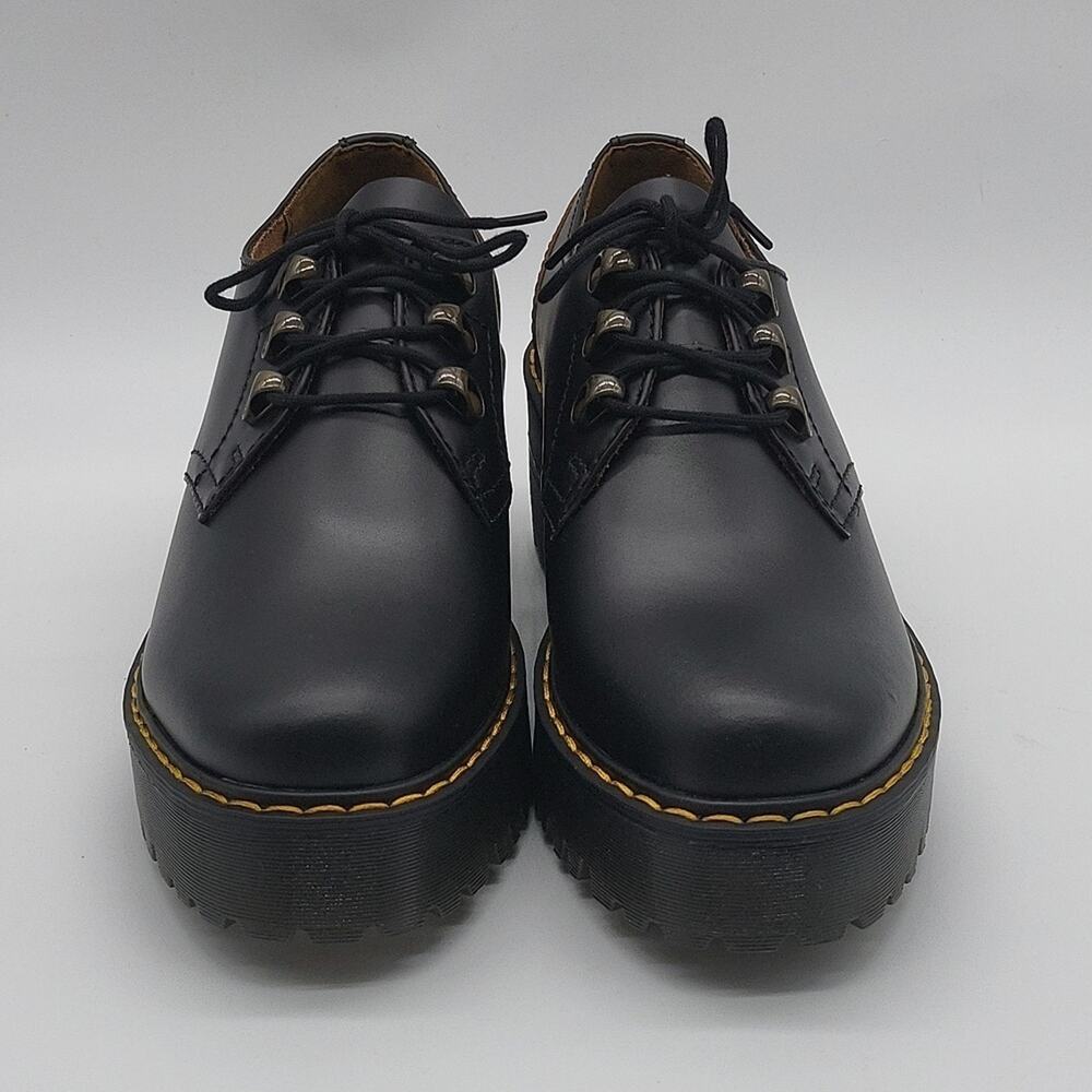 Dr. Martens Leona Lo Vintage Smoth Women's Shoes Size 9 Black Color NWT - Picture 6 of 15